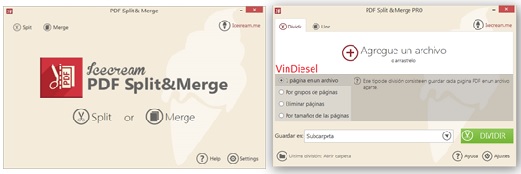 divide pdf con icecream