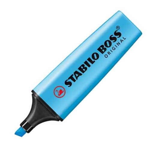 regalo Stabilo BOSS Flúor Azul 70/31