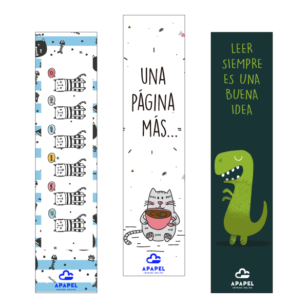 regalo Marcapáginas Dino