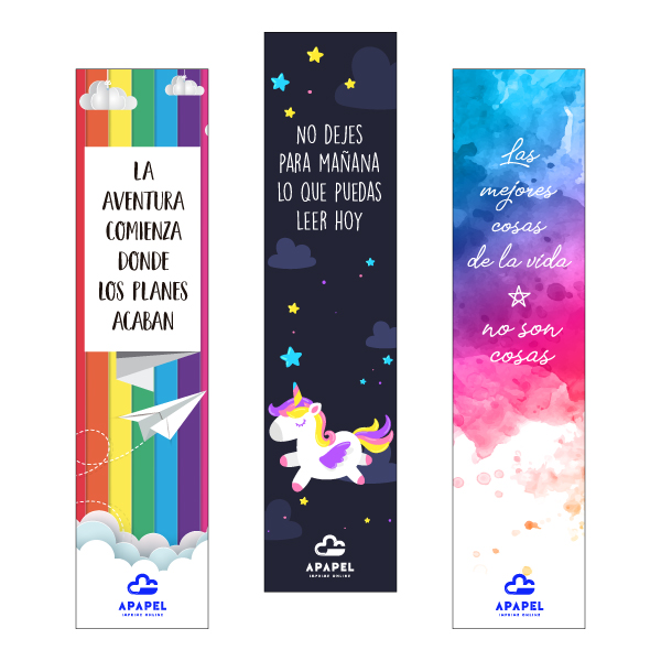 regalo Marcapáginas Unicornio 