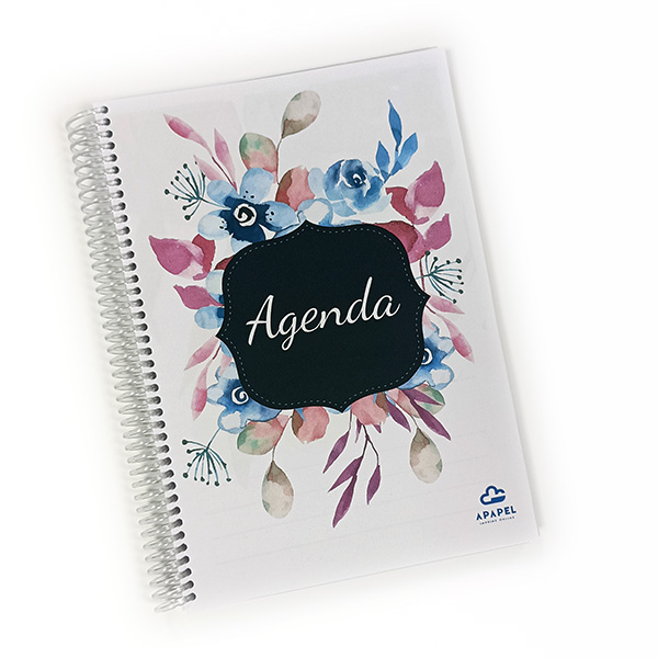 regalo Agenda FLORAL 