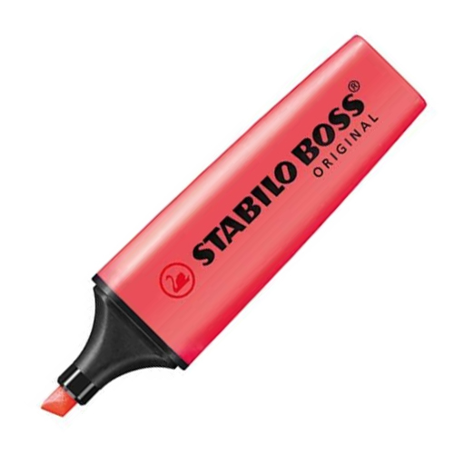 regalo Stabilo BOSS Flúor Rojo 70/40