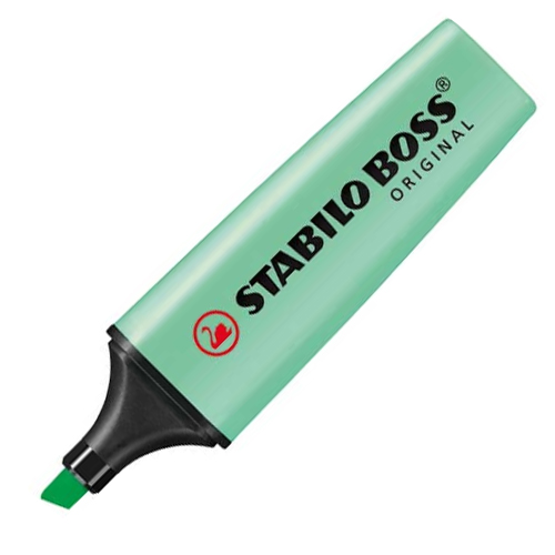 regalo Stabilo BOSS Pastel Menta 70/116