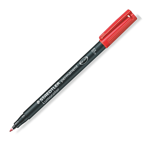 regalo Permanente Rojo Staedtler