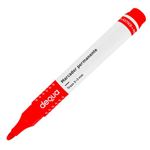 regalo Marcador permanente grueso Rojo 