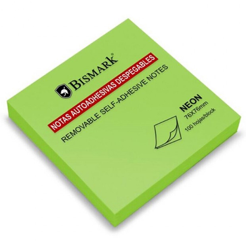 regalo Notas autoadhesivas VERDE BISMARK 