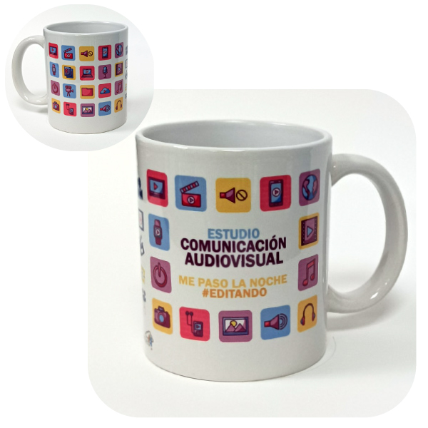 regalo Taza Comunicación Audiovisual