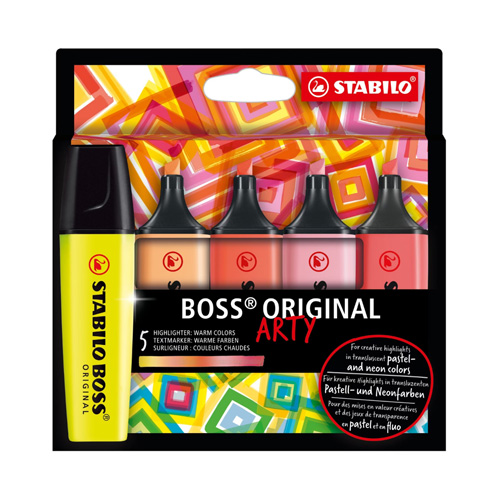 regalo STABILO BOSS ARTY x5 (70/5-02-1-20)