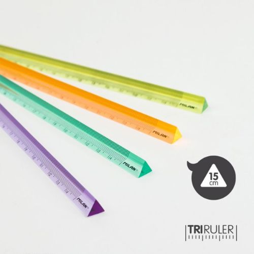 regalo Regla triangular de Colores Variados MILÁN