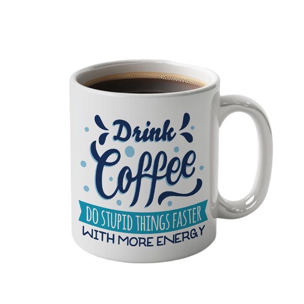 regalo TAZA Drink Coffee 